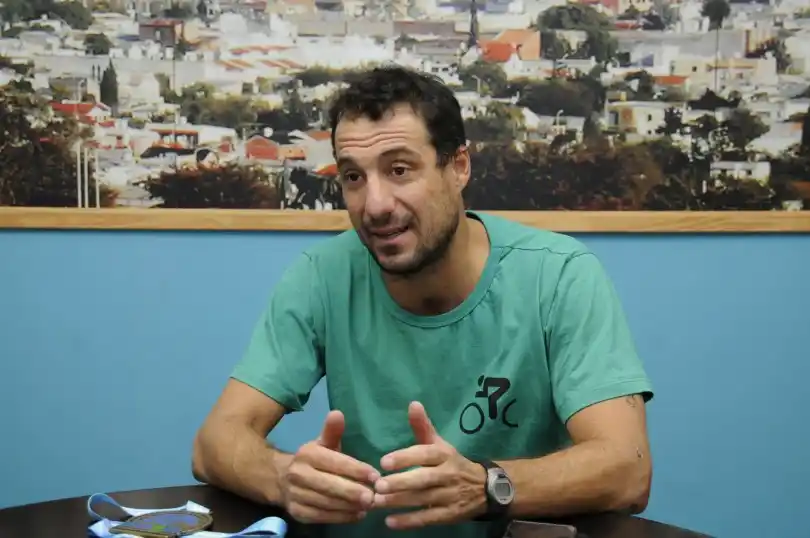 Christian Raspanti pide un  permiso para salir a entrenar