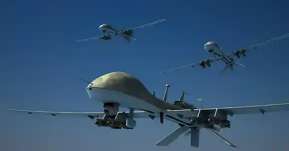 Rusia atacó con Drones a la capital de Ucrania