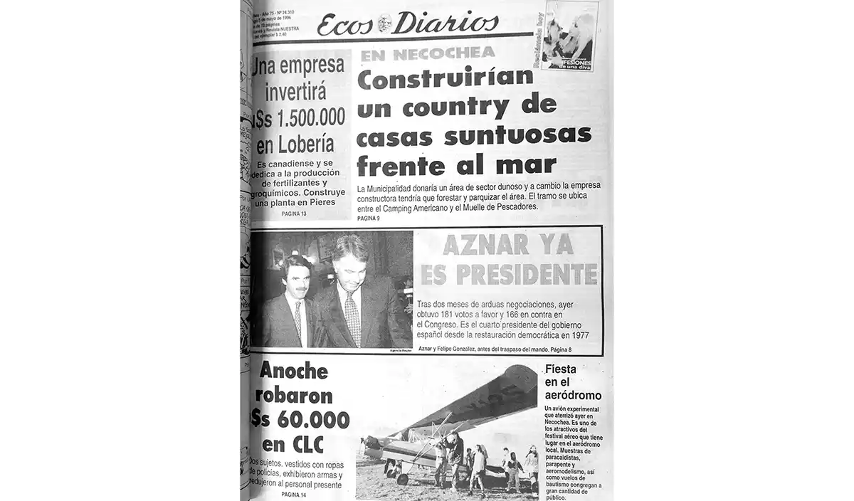 Domingo 5 de mayo de 1996