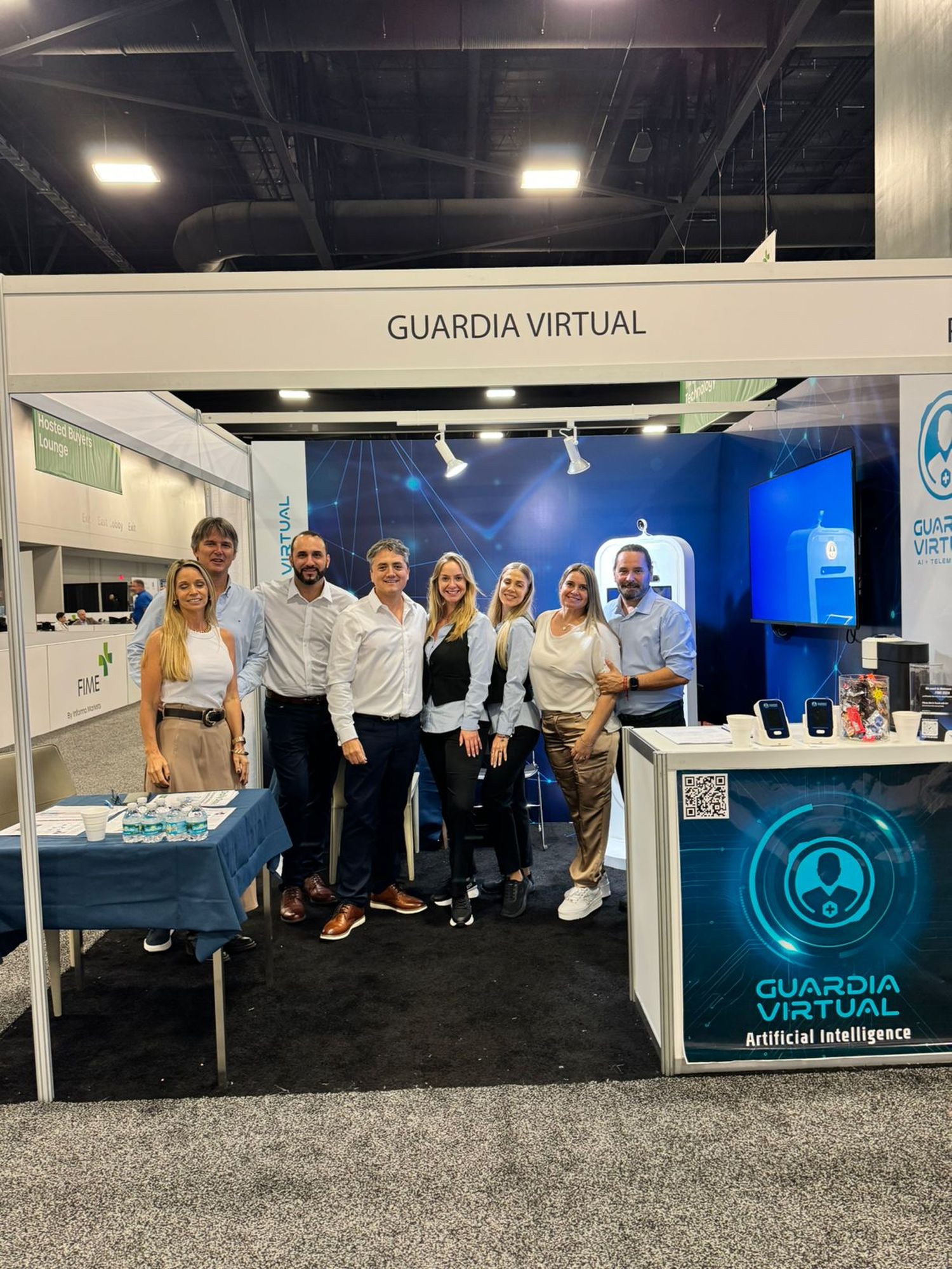 Guardia Médica, en la Feria realizada en Miami