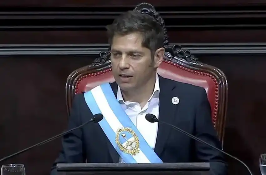 Kicillof asumió su segundo mandato: “Lo que falta no se consigue ni con motosierra, ni con ajuste”
