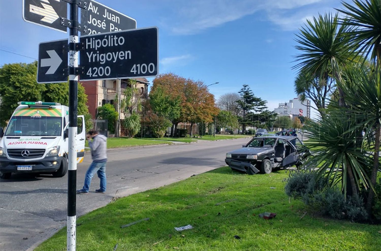 VIDEO: Así fue el impactante choque en la Avenida Paso