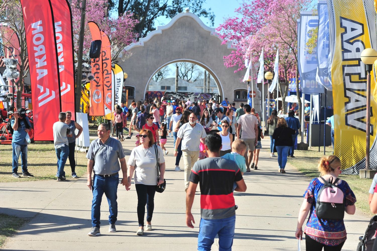 Se vendieron 50 stands más que el año pasado.