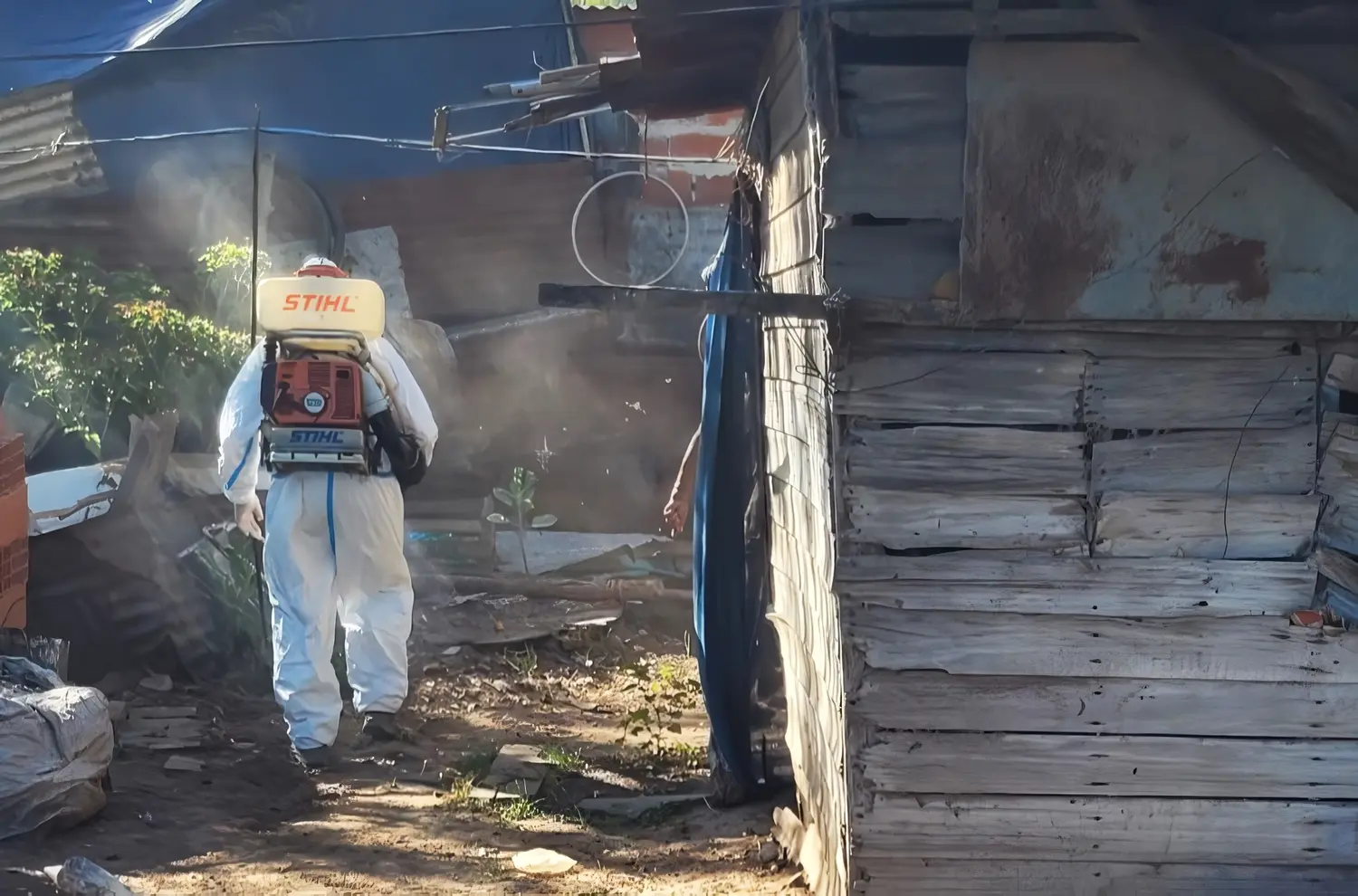 Hubo un operativo especial en la zona del foco.