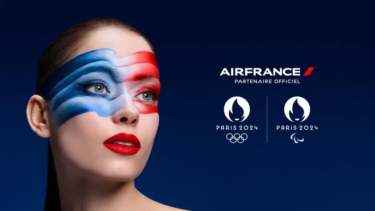 Air France launched a new campaign for the Paris 2024 Olympic and Paralympic Games