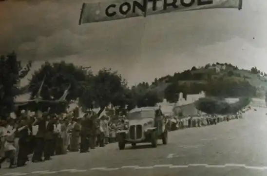 Juan Gálvez, en el mítico circuito de Tandil
