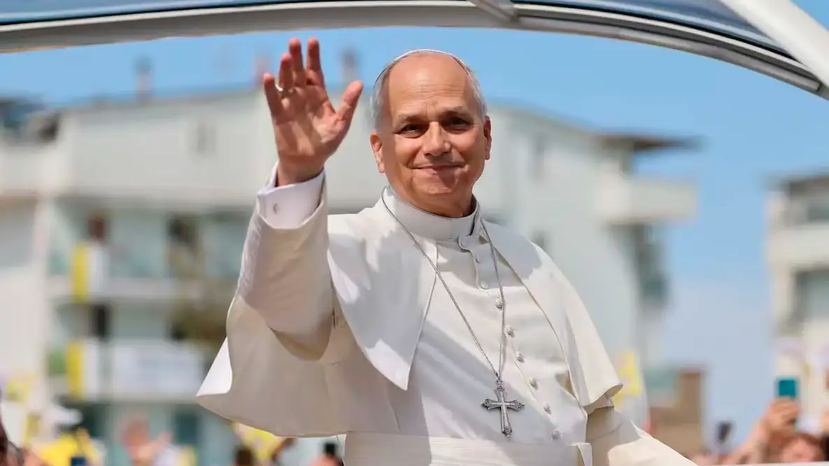 El papa León XIV.