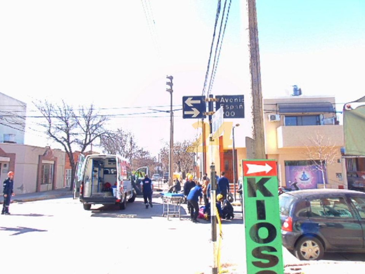 Cuatro accidentes en la jornada de este martes, con lesionados de diferente consideración