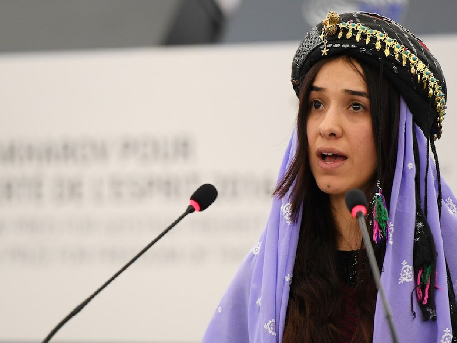 La Nobel de la Paz 2018 pide a las mujeres no callar ante la violencia sexual