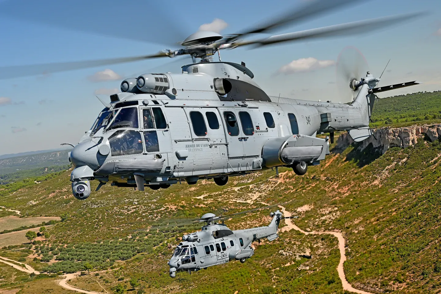 Airbus delivers the first H225M helicopters to the French Air and Space Force