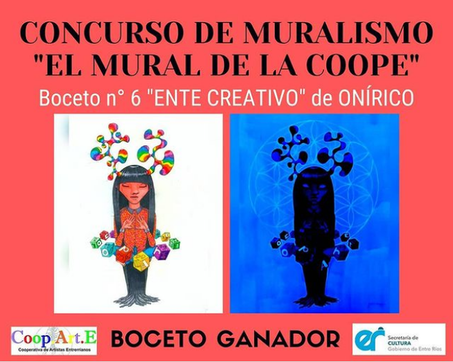 Mural de la Coope: se dio a conocer el ganador 