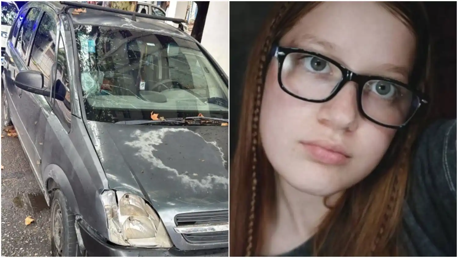 Se entregó el conductor acusado de atropellar y dejar morir a Eugenia Carril en La Plata: tenía el parabrisas destrozado