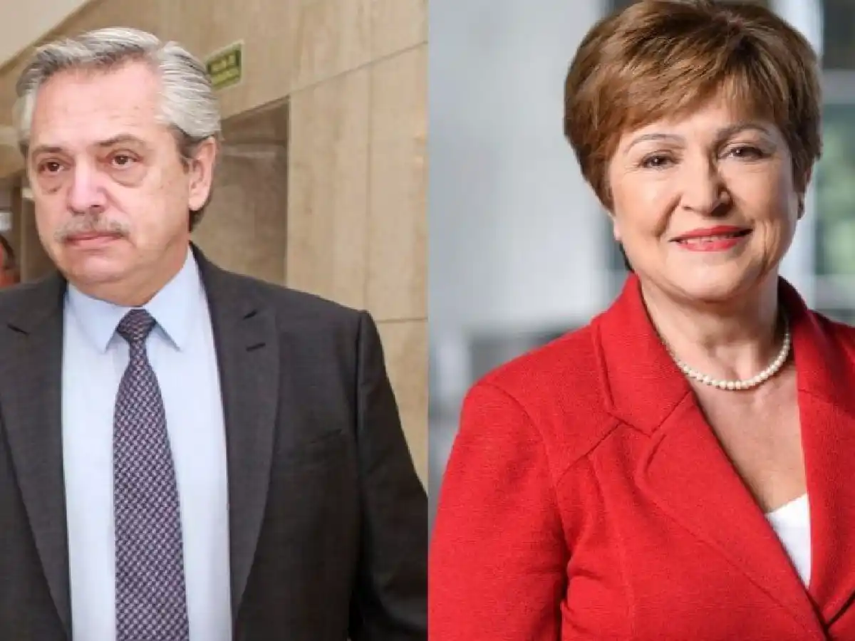 Fernández destacó la Kristalina Georgieva del FMI: "Comparto la mirada que ella tiene del mundo"