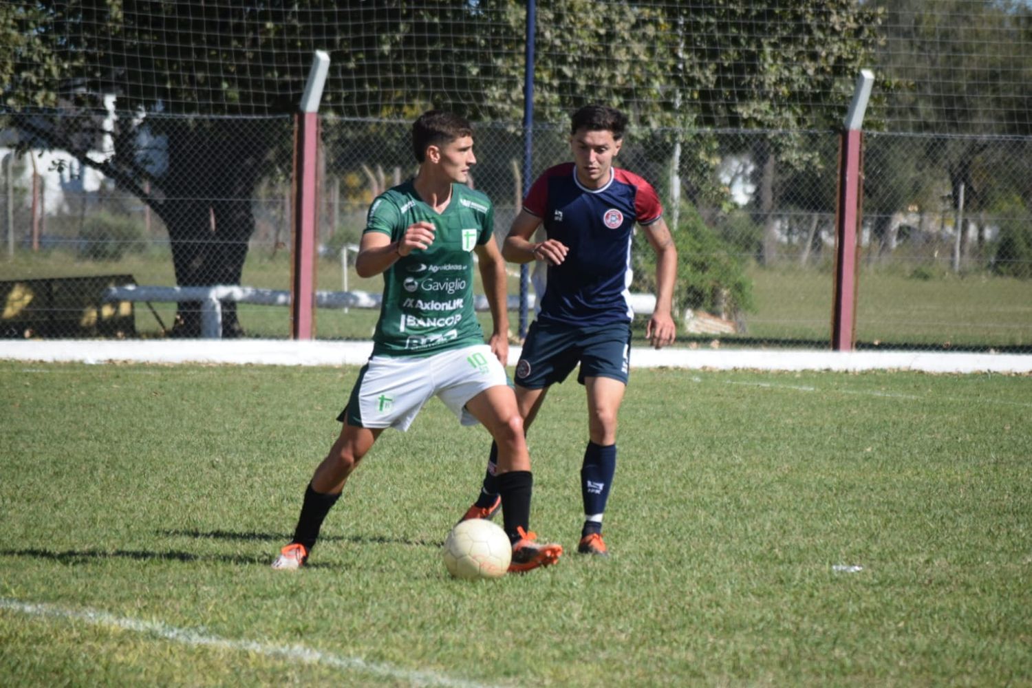 Tomadoni fue el autor de uno de los goles de la "Verde".