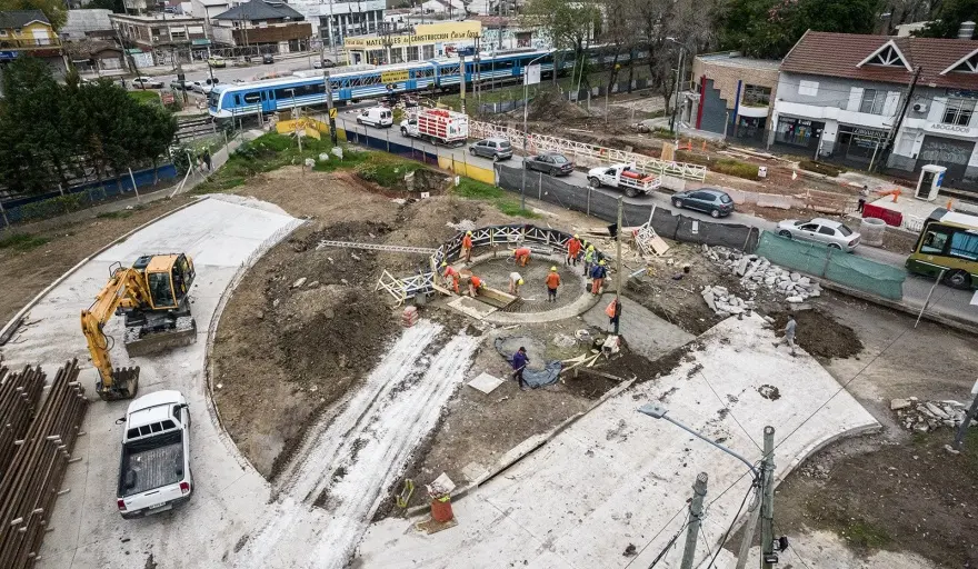 La obra se frenó en diciembre