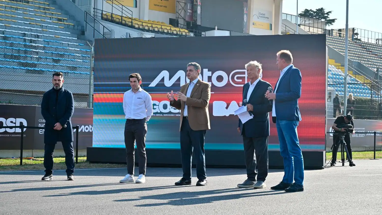 Jorge Macri encabezó la presentación.