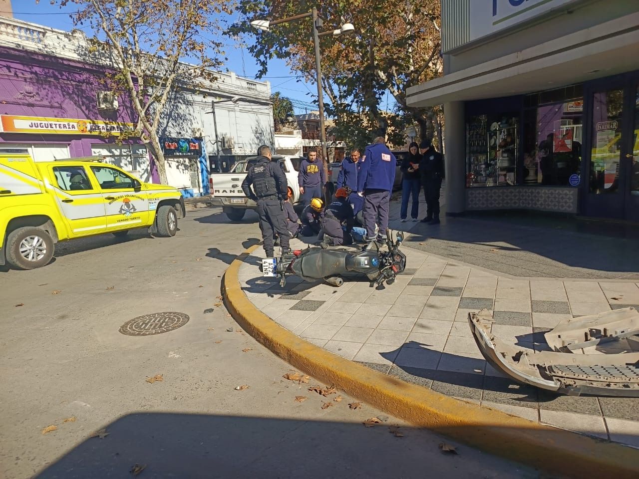 accidente centro