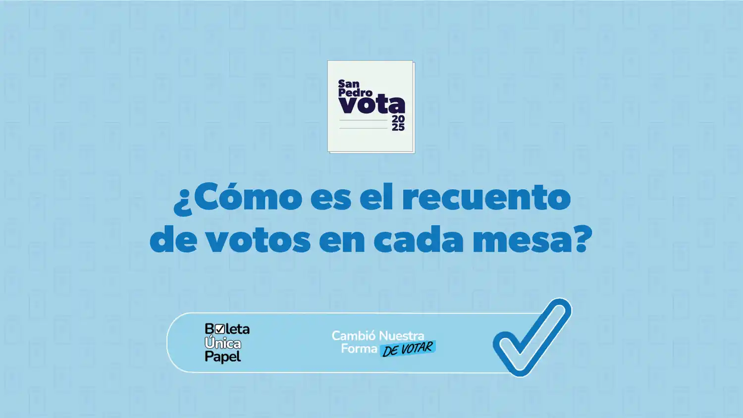 Elecciones 2025: cómo es el recuento de votos en cada mesa con la Boleta Única de Papel