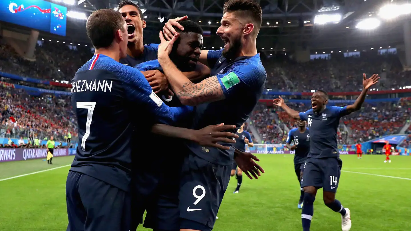 Francia es finalista de la Copa del Mundo