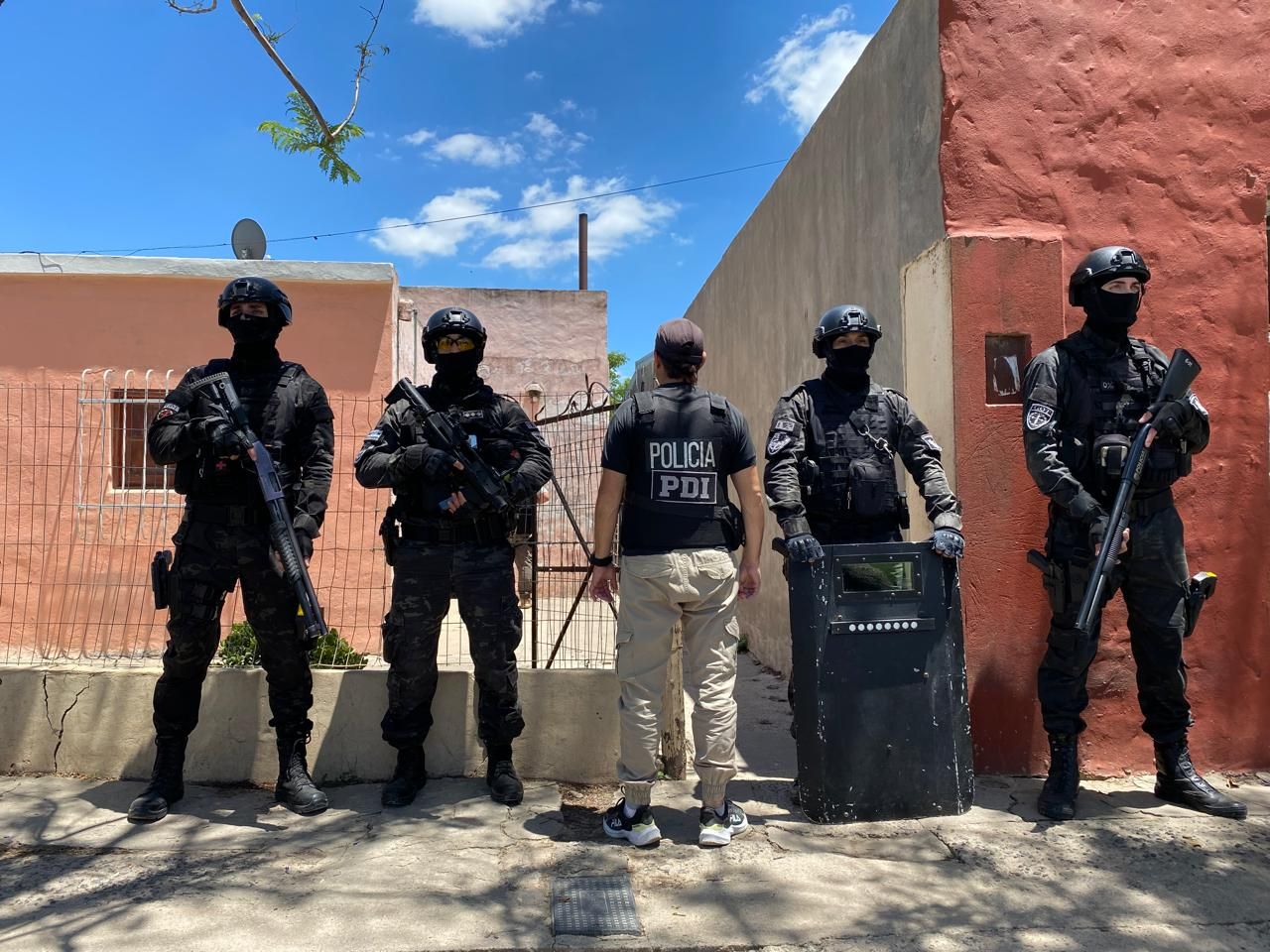 Balearon a un vecino en Sunchales y los descubrieron por las cámaras: el resultado del procedimiento de la PDI