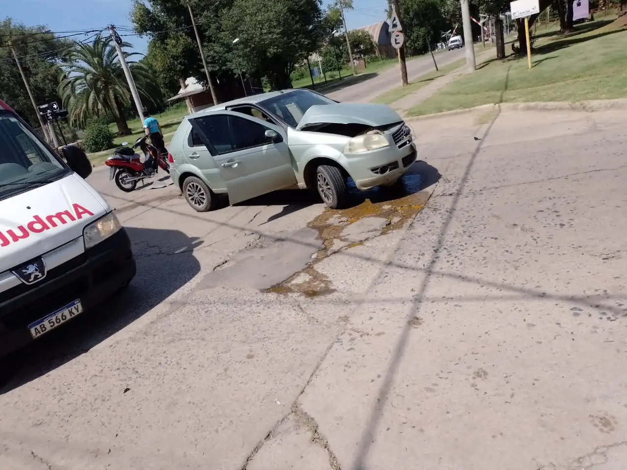 Grave siniestro en 3 de Febrero y Sarmiento.
