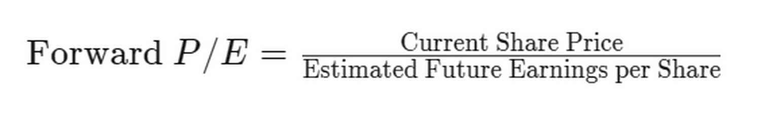 forward PE ratio - 4