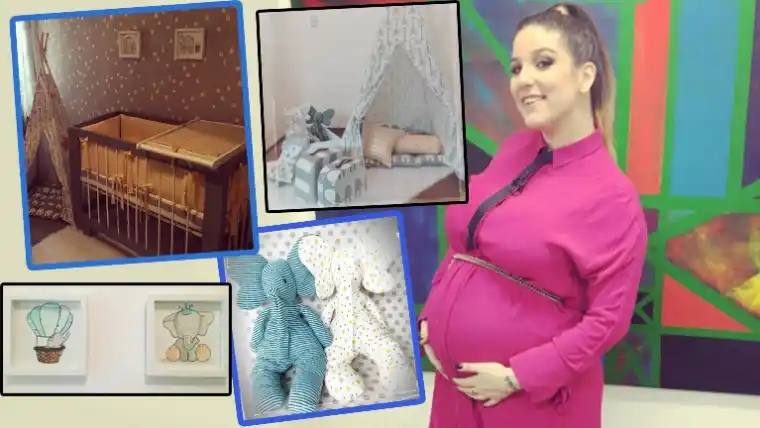 Juana Repetto mostró la tierna decoración del cuarto de su bebé