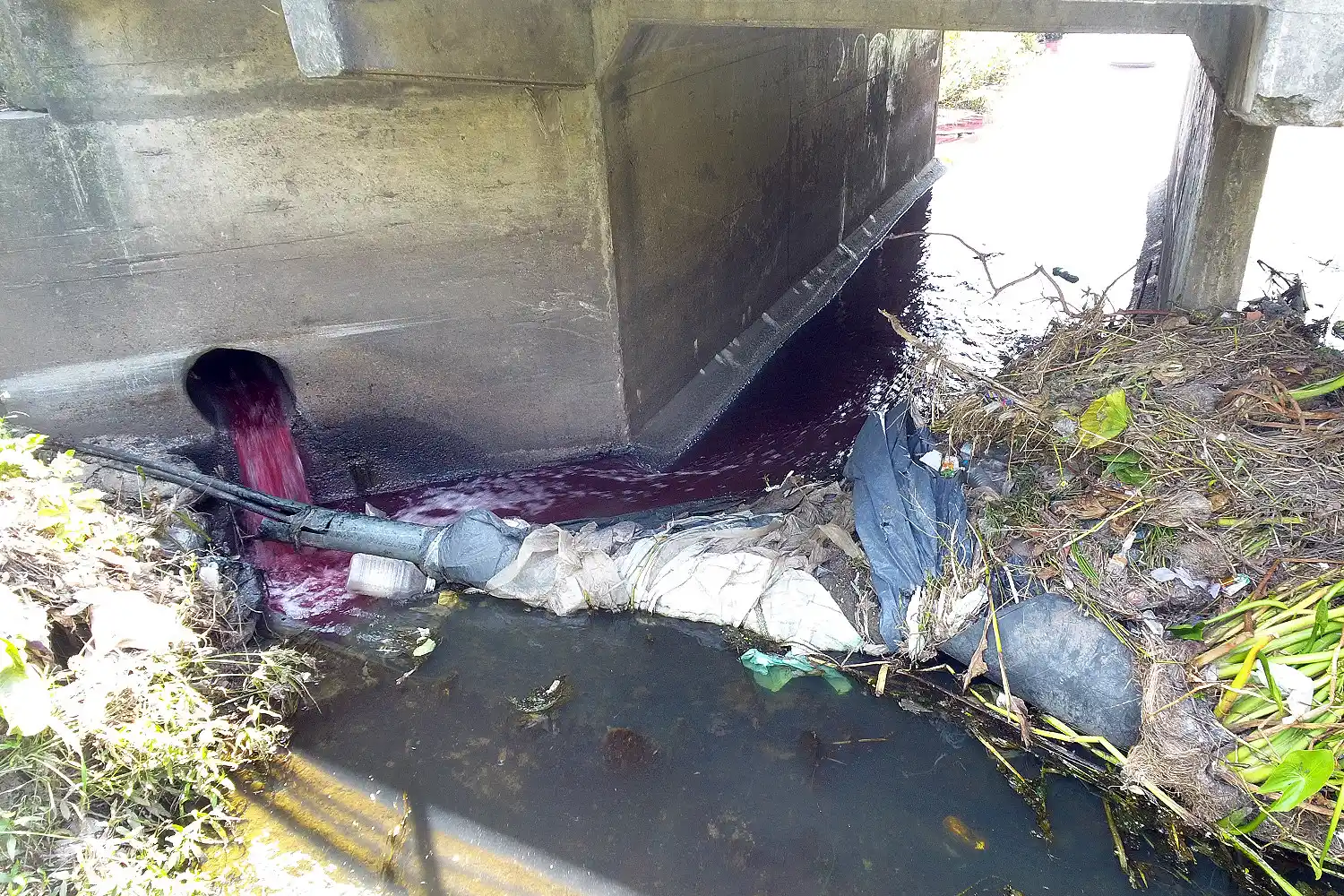 Tigre: Municipio clausuró una empresa textil por contaminación en el arroyo Darragueira