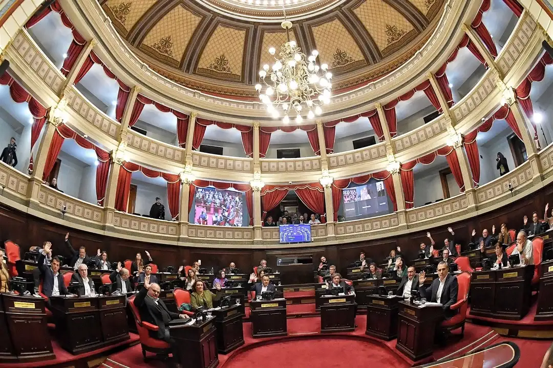 El Senado bonaerense.