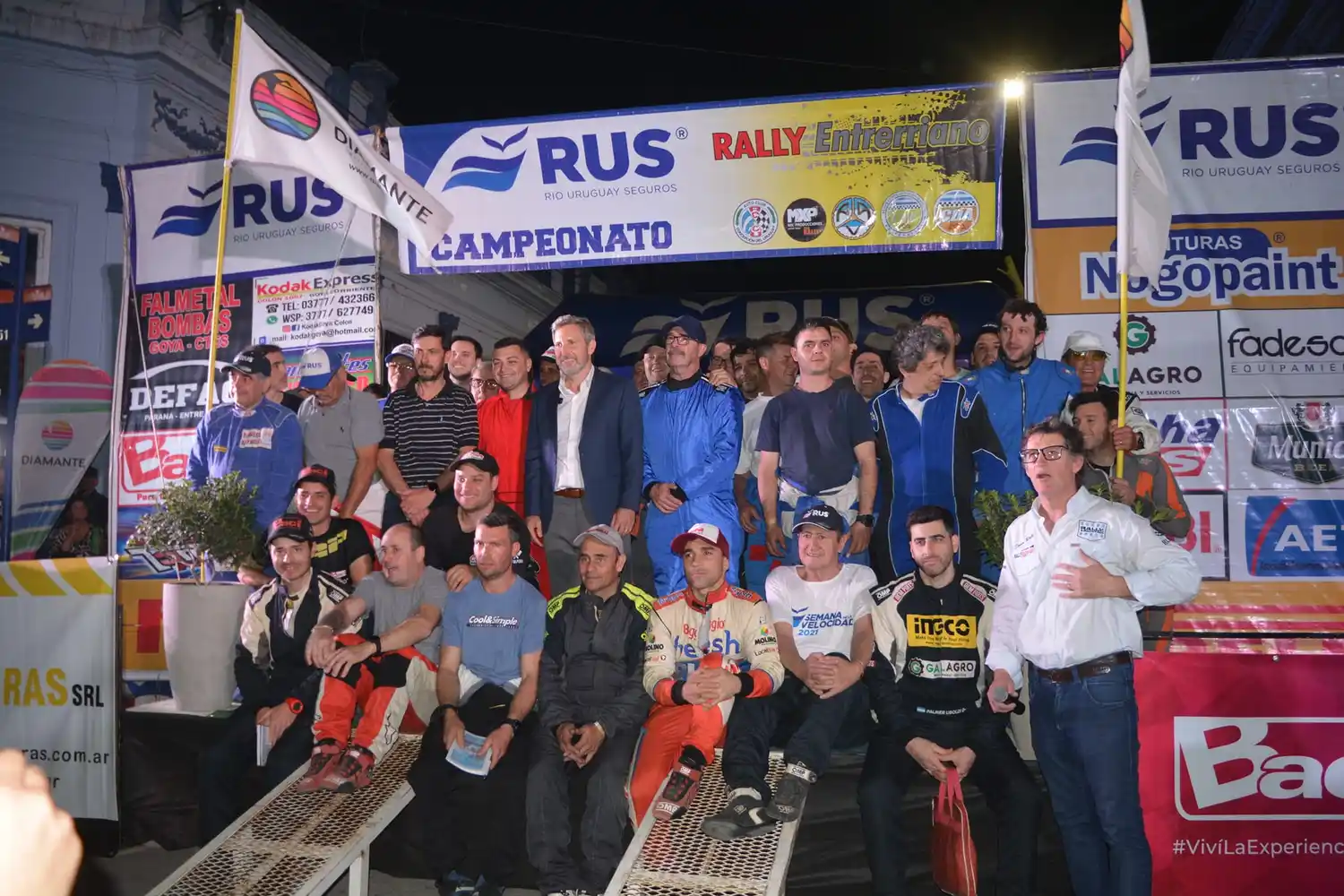 Se realizó el lanzamiento de la 4ta fecha del 34º Campeonato Entrerriano de Rally