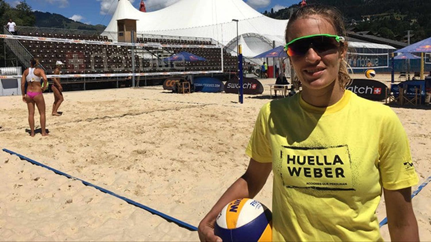 Ana Gallay, la guerrera entrerriana del beach vóley