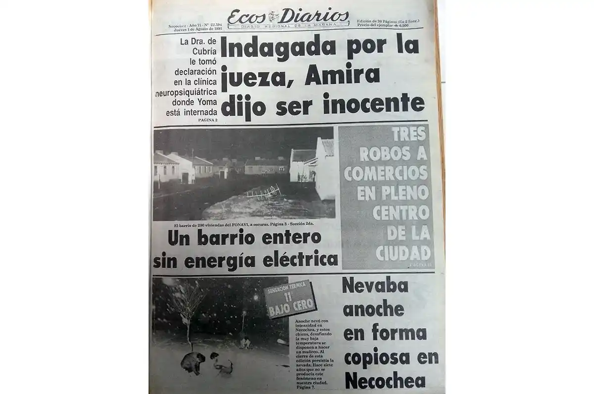 Jueves 1 de agosto de 1991