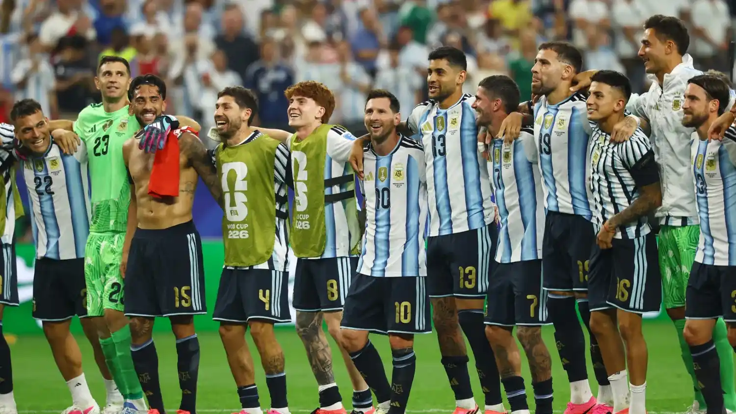 La Selección argentina se aseguró el “1” y Scaloni analiza cambios para enfrentar a Jordania