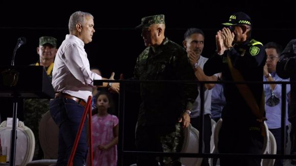 IVÁN DUQUE SE DESPIDE DEL EJÉRCITO DE COLOMBIA: “Estas fuerzas armadas nunca serán sumisas ni complacientes”