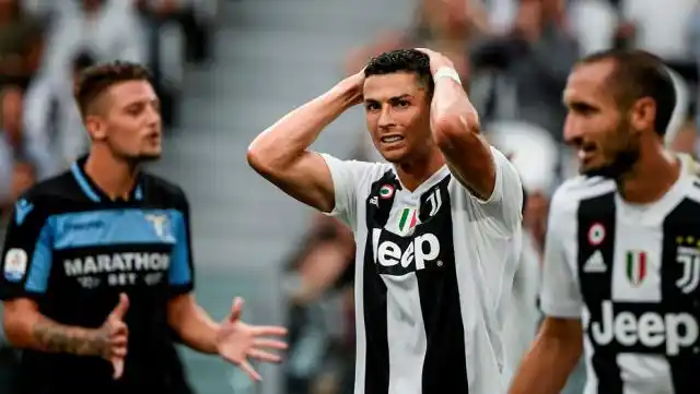 Cristiano Ronaldo no pudo gritar su primer gol, pero igual Juventus festejó