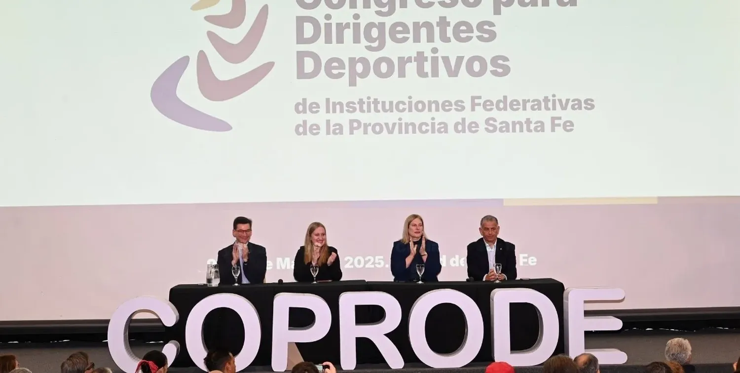 Con foco en la gestión, comenzó el Congreso para dirigentes del deporte santafesino