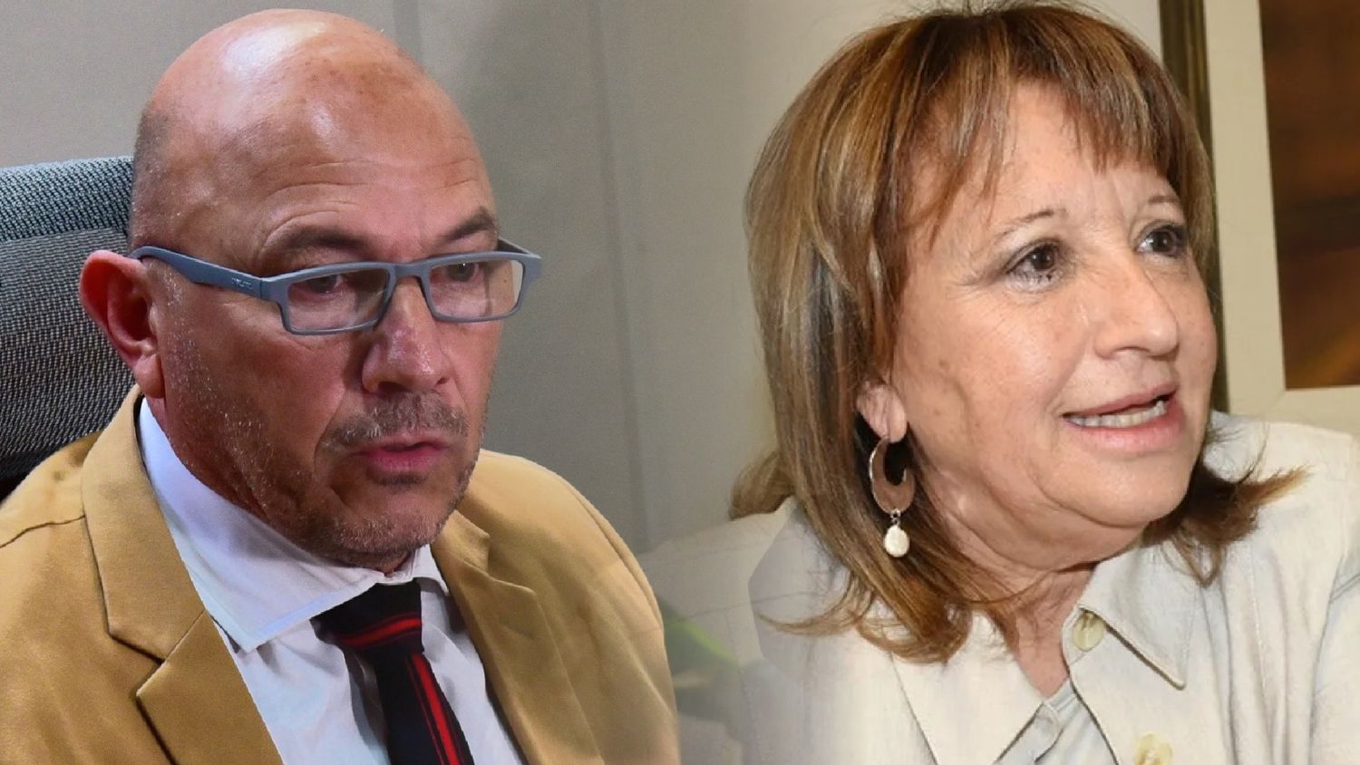 Oscar Gieco y Amelia López.