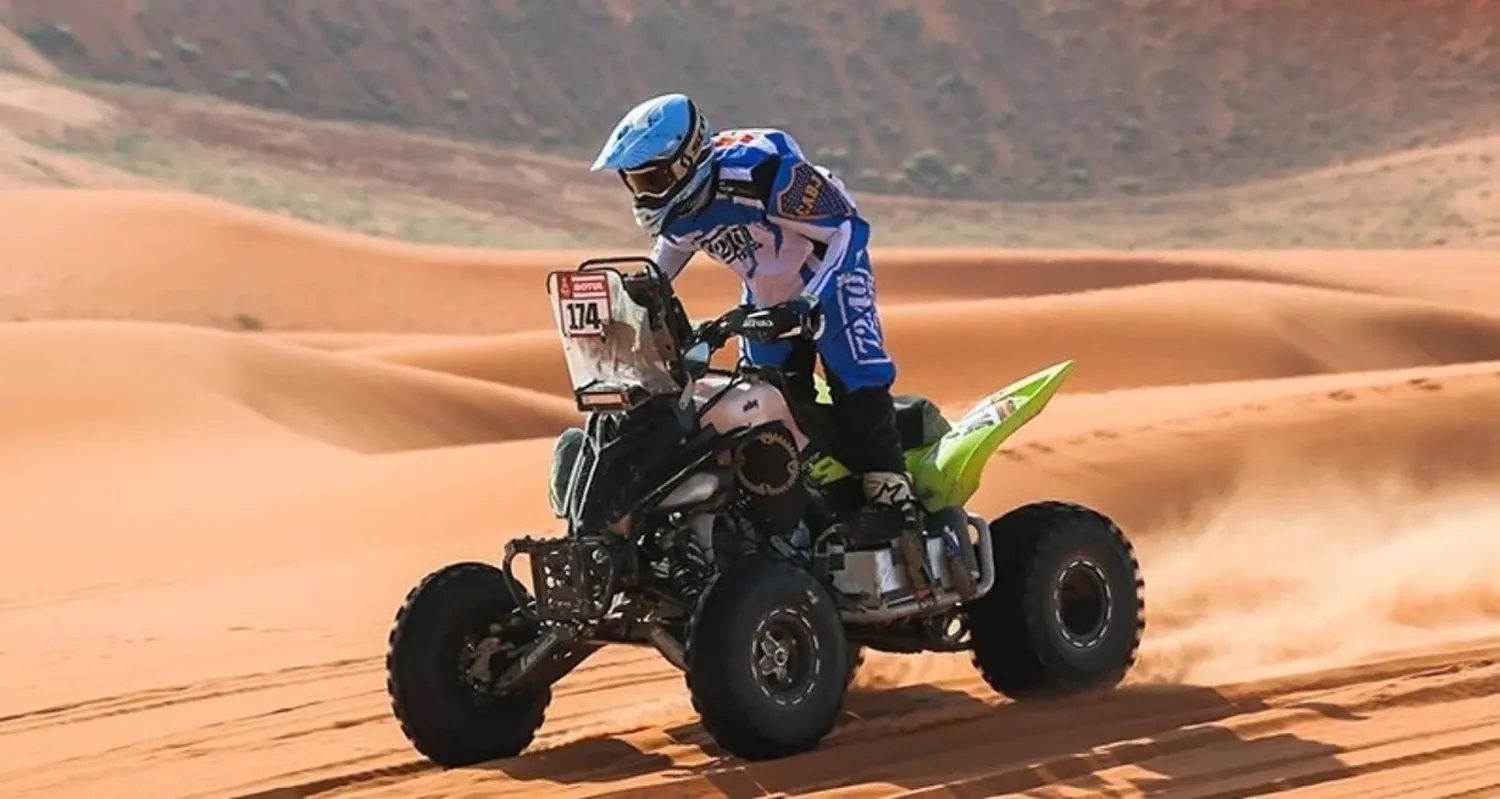 Manuel Andújar fue campeón en quads en 2021 y 2024.