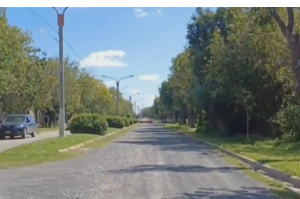 Calle principal del pueblo