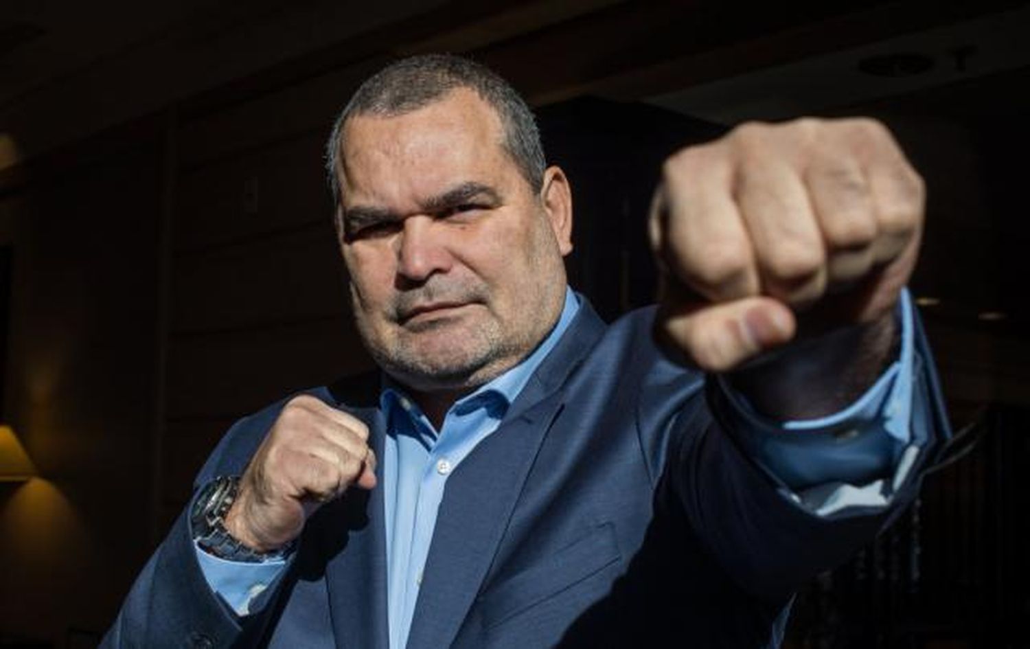 José Luis Chilavert casi se va a las manos con un colectivero