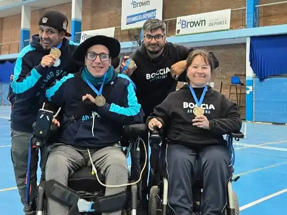 Orgullo Gualeyo: Stefanía Ferrando brilló en el Torneo de Boccia en Almirante Brown