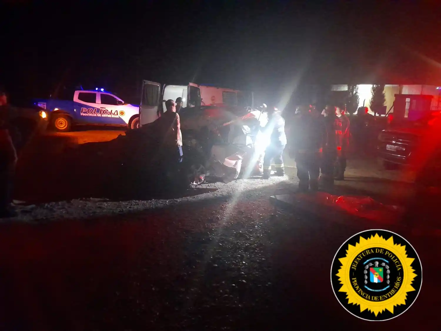 Trágico siniestro vial en Ruta Nacional 127: tres personas fallecidas y un menor hospitalizado