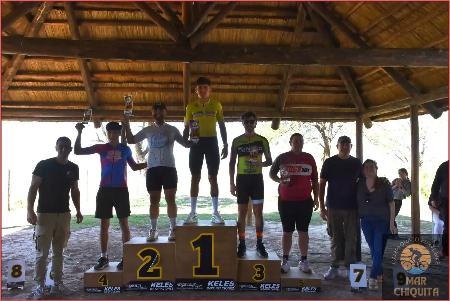 Bruno Fernández se subió a lo más alto del podio.