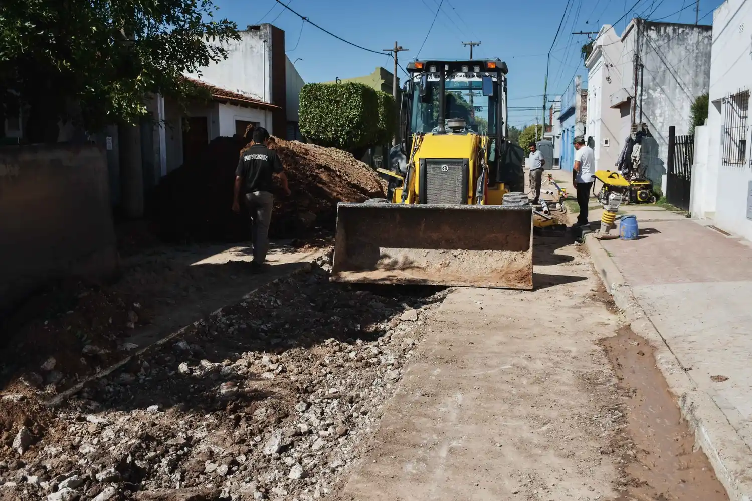 Colector Quirós: La obra del Colector Quirós se encuentra en un 50% de su ejecución