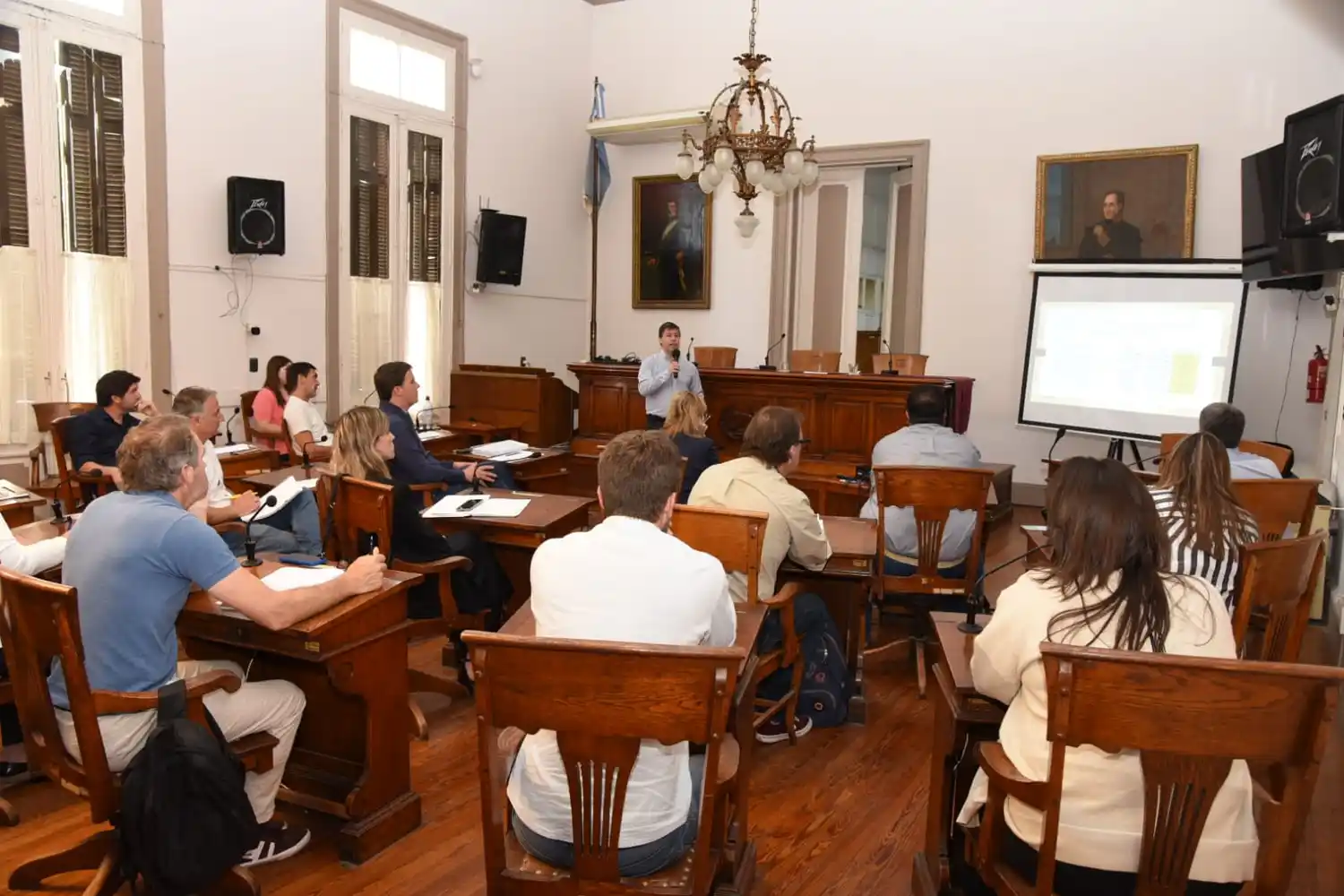 El secretario de Economía, Raúl Moyano, trazó los lineamientos de la proyección económica del Gobierno para 2026.