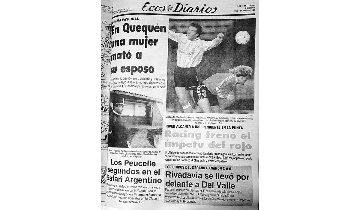 Lunes 16 de septiembre de 1996