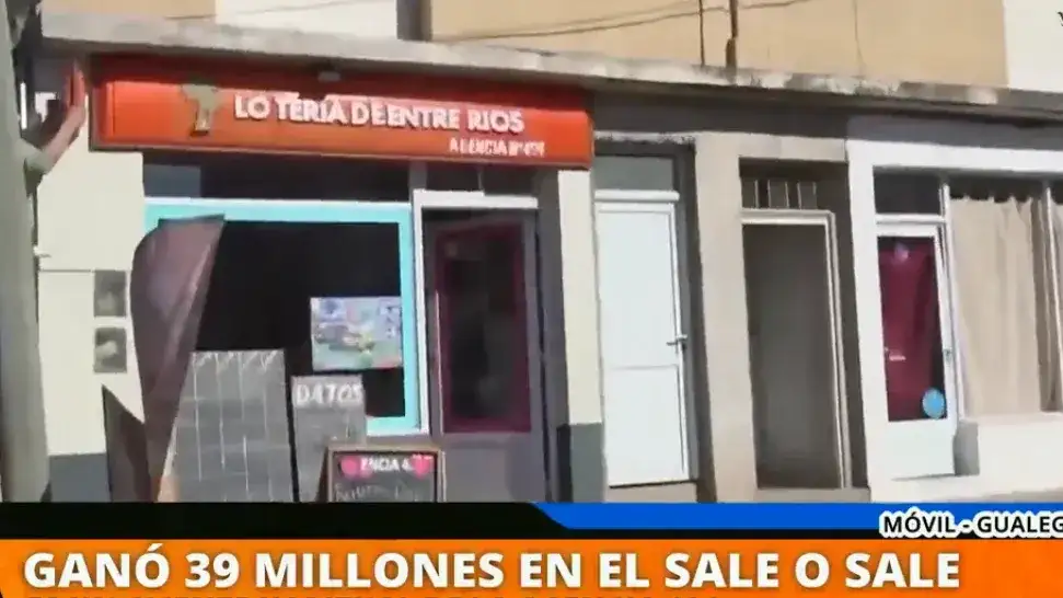 Un gualeguaychuense ganó más de $39 millones en el Quini 6