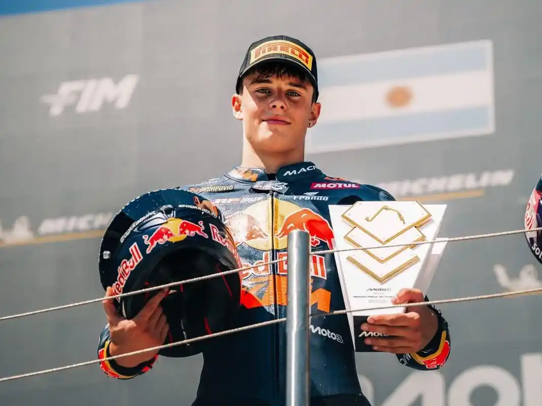 Mattia Morelli, el italo argentino que compite este fin de semana en Brasil.