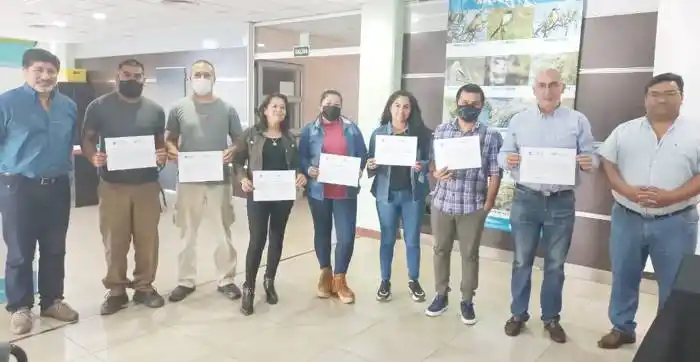 Se entregaron en Codesal los certificados de la primera  comisión del Curso de  Guardafauna Honorario