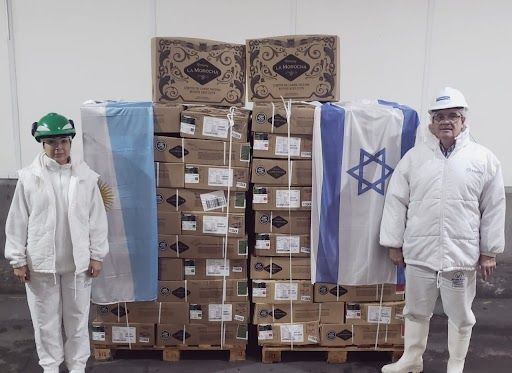 Se realizó la primera exportación de carne bovina con hueso a Israel